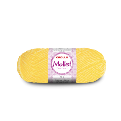 LÃ MOLLET 40G. CANÁRIO 1245