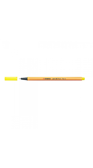 CANETA STABILO 88/024 NEON AMARELO