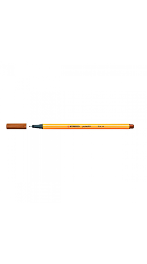 CANETA STABILO 88/75 MARROM TERRA