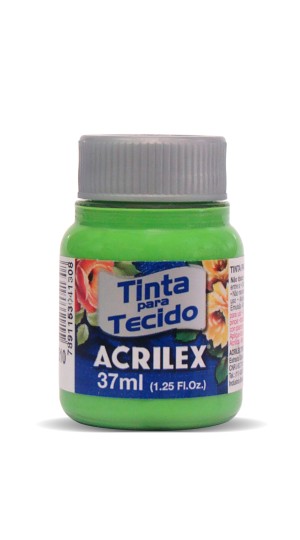 TINTA TECIDO VERDE FOLHA 510 ACRILEX
