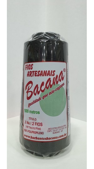 LINHA BACANA 007 PRETO