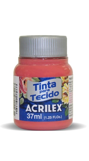 TINTA TECIDO VERMELHO BEBE 800 ACRILEX