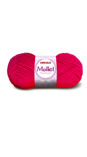 LÃ MOLLET 100G. MAGENTA 390