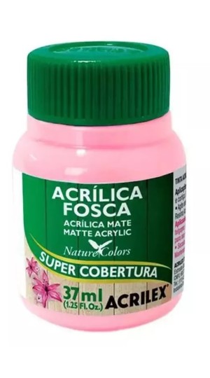 TINTA ACRILICA FOSCA ROSA PRIMAVERA 910