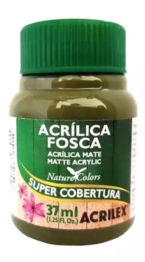 TINTA ACRILICA FOSCA VERDE OLIVA 545