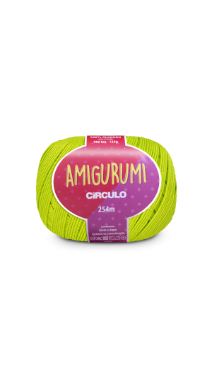 FIO AMIGURUMI 254M. VERDE LIMÃO 5583