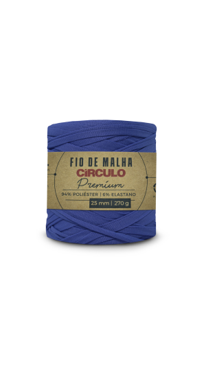 FIO DE MALHA CIRCULO PREMIUM - COR 2829 AZUL BIC