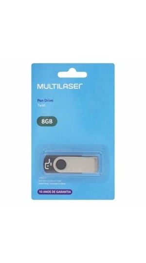 PEN DRIVE TITAN PRETO 8GB