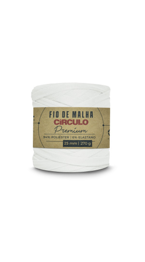 FIO DE MALHA CIRCULO PREMIUM - COR 7684 PORCELANA