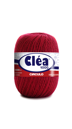 LINHA CLÉA 1000M. VERMELHO CIRCULO 3402